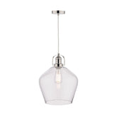 Laura Ashley Rye Glass Pendant Ceiling Light